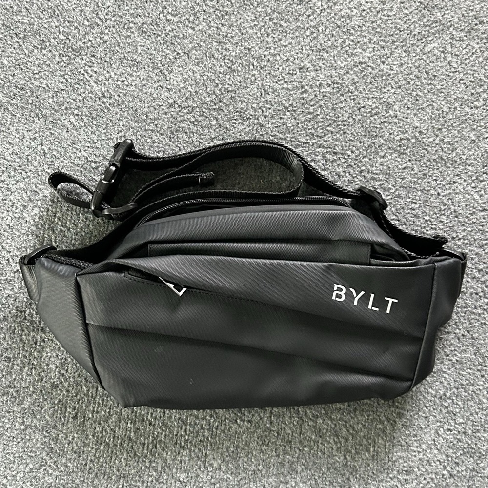 BYLT Hip Pack Mens Small Black Belt Bag Crossbody Sling Fanny Pack UABG1028